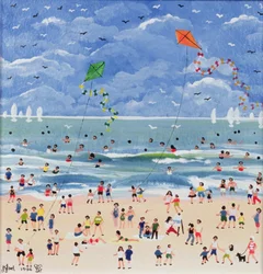 Ein Strand in Cornwall